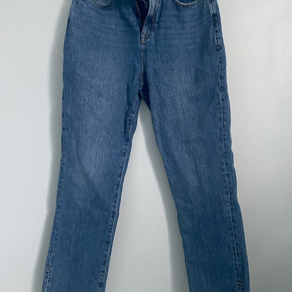 New with tags Good American Good Boy Jeans. Vintage inspired curvy jean. 28 x 32 - Picture 6 of 7